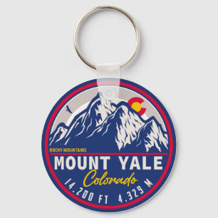 Porte-clés Mont Yale Colorado - 14ers quatorteener randonnée