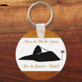 Porte-clés montagne de pain de sucre ~ Rio Brasil (Recto)