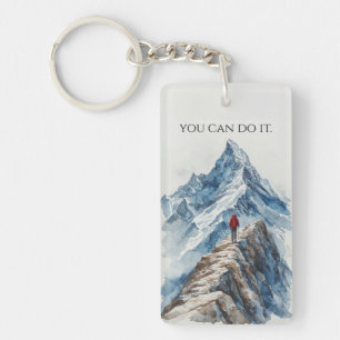 Porte-clés Montagne Motivationnelle