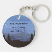 Porte-clés Montagnes (Dos)