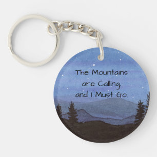 Porte-clés Montagnes