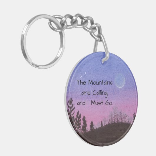 Porte-clés Montagnes (Devant gauche)