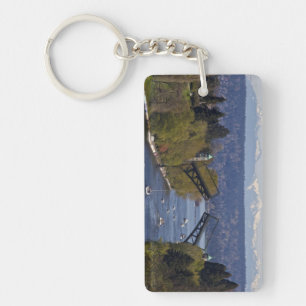 Porte-clés Montagnes de pont et de cascade de Montlake