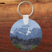 Porte-clés Montagnes enneigées de Lone Pine (Recto)