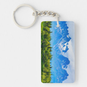 Porte-clés Montagnes majestueuses de l'Alaska