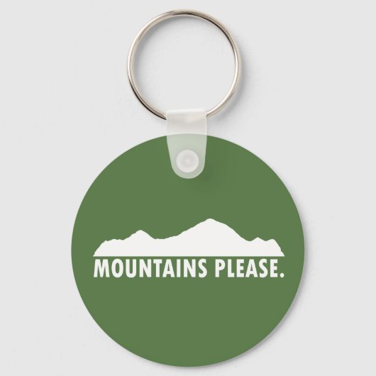 Porte-clés Montagnes S'Il Vous Plaît (Recto)