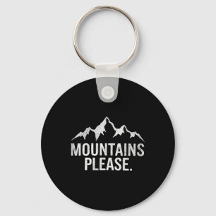 Porte-clés Montagnes S'il Vous Plaît Aventure Extérieur