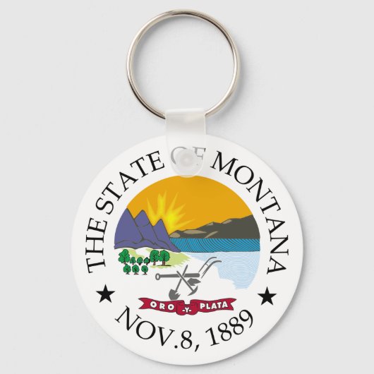 Porte-clés Montana sign (Recto)