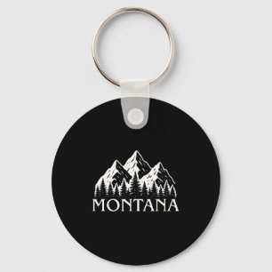 Porte-clés Montana vintage montagne plein air pays du grand c