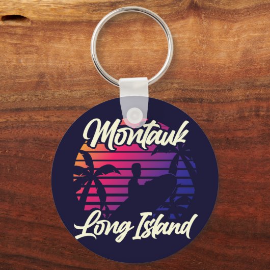 Porte-clés Montauk, Long Island (Recto)