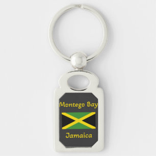Porte-clés Montego Bay Jamaïque - Porte - clé du drapeau jama
