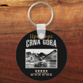 Porte-clés Monténégro (Recto)