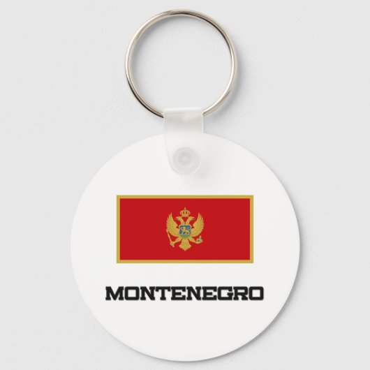 Porte-clés Montenegro Flag (Recto)