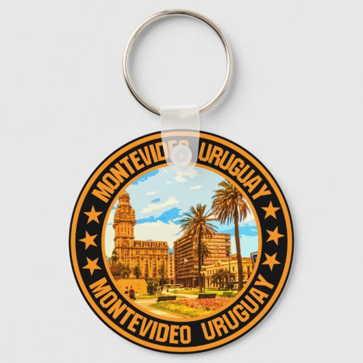 Porte-clés Montevideo Uruguay (Recto)