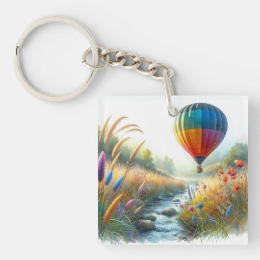 Porte-clés Montgolfière (Devant)