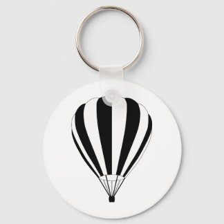 Porte-clés montgolfière de fond de soleil