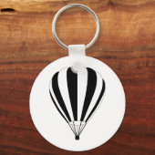Porte-clés montgolfière de fond de soleil (Recto)