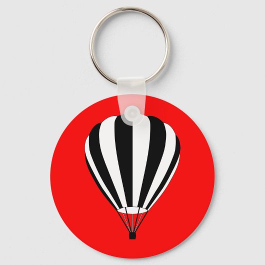 Porte-clés montgolfière de fond de soleil (Recto)