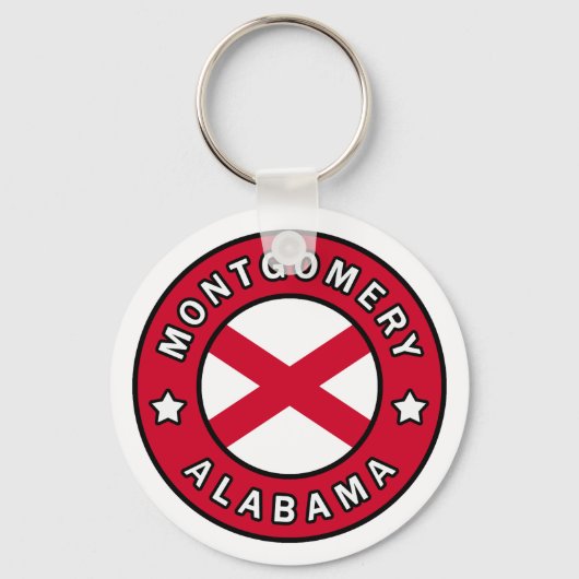 Porte-clés Montgomery Alabama (Recto)