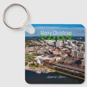 Porte-clés Montgomery, Alabama Salutations de Noël (Recto)