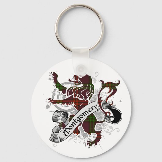 Porte-clés Montgomery Tartan Lion (Recto)