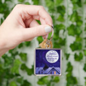 Porte-clés Montre Lune (main)