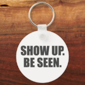 Porte-clés Montre. Sois Vu ! (Recto)