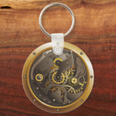 Porte-clés Montre Steampunk (Recto)