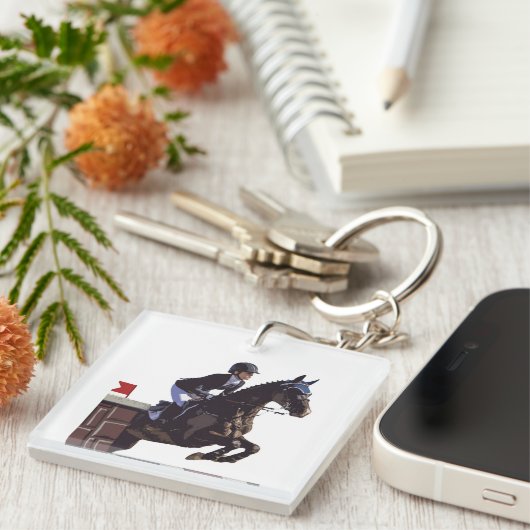 Porte-clés Montrez sauter (Devant Droit)