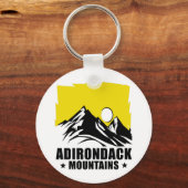 Porte-clés Monts Adirondack New York USA (Recto)