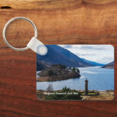 Porte-clés Monument de Glenfinnan, Loch Shiel, Écosse (Verso)