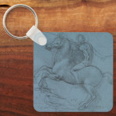 Porte-clés Monument équestre (étude) de Léonard de Vinci (Recto)