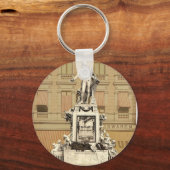 Porte-clés Monument Mozart, Vienne, Australie-Hongrie magnifi (Recto)