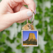 Porte-clés Monument national de Devils Tower dans le Wyoming (main)