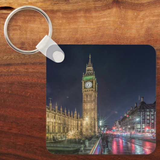 Porte-clés Monuments | Big Ben at Night (Recto)