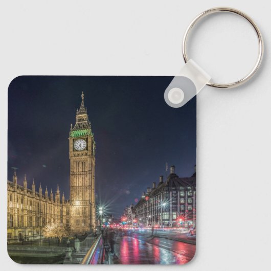 Porte-clés Monuments | Big Ben at Night (Dos)