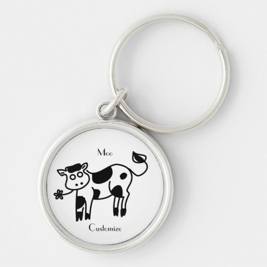 Porte-clés Moo Cow Thunder_Cove (Devant)