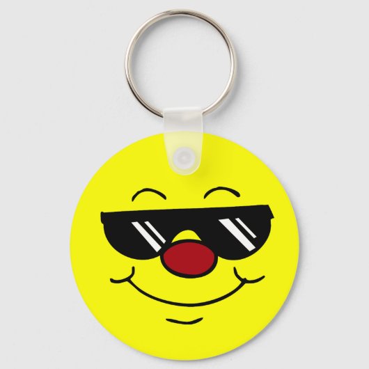 Porte-clés Moody Face Grumpey (Recto)
