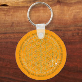 Porte-clés Moola Mantra orange (Recto)