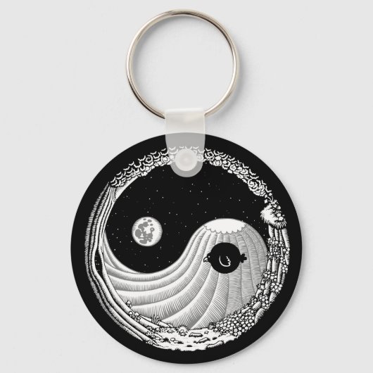 Porte-clés Moonbird Yang (Recto)
