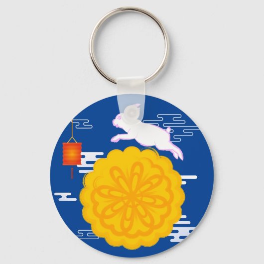Porte-clés Mooncake Jumping Moon Moon Moon Rabbit (Recto)