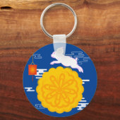 Porte-clés Mooncake Jumping Moon Moon Moon Rabbit (Verso)