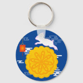 Porte-clés Mooncake Jumping Moon Moon Moon Rabbit (Verso)