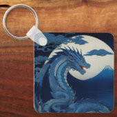 Porte-clés Moonlit Dragon of Fuji Keychain (Recto)