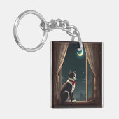 PORTE-CLÉS " MOONLIT WHISKERS " (Devant gauche)