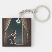 PORTE-CLÉS " MOONLIT WHISKERS " (Dos)