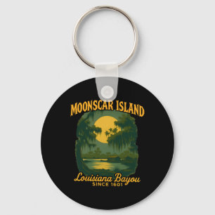 Porte-clés Moonscar Island Retro Caricature Halloween Zombie 