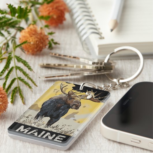 PORTE-CLÉS MOOSE (Devant droit)