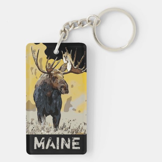 PORTE-CLÉS MOOSE (Dos)