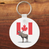 Porte-clés Moose Canada (Recto)